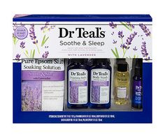 Dr Teals, Bath And Body Gift Set, Wellness Kit, Moisturizing Bath, Sleep Gifts, Foaming Bath, Lavender Gifts, Pillow Spray, Bath Gift