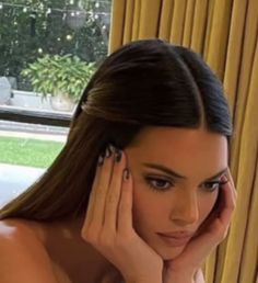 Kendall Jenner Hair, Jenner Hair, Hair Stylies, Aesthetic Hair, Down Hairstyles, Bridesmaid Hair, Hair Day, Prom Hair