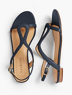 Beautiful Sandals, Chic Shoes, Shoes Flats Sandals, Stylish Sandals, Leather Sandals Women, Slingbacks, Nike Shoes Women, Footwear Design Women, Leather Shoes Woman