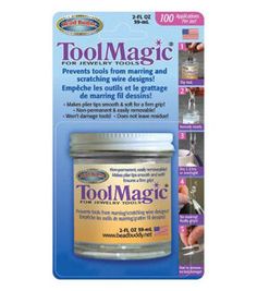 a bottle of tool magic with instructions on how to use it