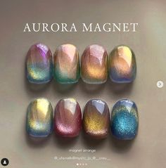 Universe Nails, Boutique Nails, Asian Nails, Simple Gel Nails, Casual Nails, Nail Powder, Cute Gel Nails, Nail Art Videos, Sparkle Nails