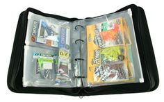 the contents of a travel kit are packed in a black zippered case on a white background