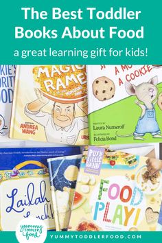 Books for Kids. With Text Reading: Best Toddler Books About Food. Toddler Tea Set, Best Toddler Books, Best Toddler Toys, Toddler Bike, Creative Teaching, Toddler Books, Play Food, Toddler Learning, Great Birthday Gifts