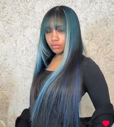 Closure Sew In Color, Wig Maker, Exotic Hairstyles, Sleek Ponytail Hairstyles, Perfect Hair Color, Teal Hair