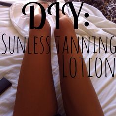 Diy Sunless Tanning Lotion, Diy Tanning Lotion, Self Tanner Homemade, Diy Tanning Oil, Diy Self Tanner, Diy Tanning