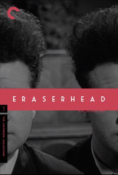 an advertisement for eraserhead featuring two men with their heads turned to the side