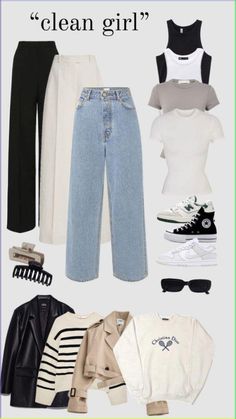 Capsule Wardrobe Casual, Fashion Capsule Wardrobe, Clothes And Shoes, Everyday Fashion Outfits, Casual Day Outfits, Wardrobe Outfits, Cute Everyday Outfits, Looks Chic