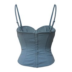 CHRISTIAN DIOR Fall Winter 2002 Laced Up Bustier  – 24/7 archives Shopping List, Made In France, Christian Dior, Fashion Dresses, Color Blue, Dior, Fall Winter, Blue Color, Lace Up