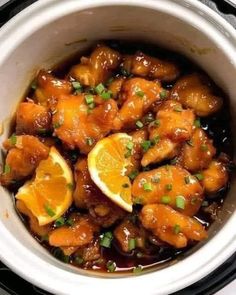 Grandma’s Cooking Recipes 🍟🍕🍖🥘 | Slow Cooker Orange Chicken😍😋 | Facebook