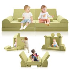 10/11pcs Toddler Kids Modular Play Set Children Couch Sofa Velvet Foam Playhouse About this item 10-PIECE SET DESIGN: The 10-piece set of children's sofa includes 4 basic seat cushion parts, 2 armrest parts, 2 trapezoidal pillows, 2 round seat cushion parts for you Free combination. In addition to the children's sofa, you can also use your child's imagination to easily transform into a playroom, a rocket ship, a fort, a tunnel, a bed, 2 chairs, and more. THE PERFECT GIFT FOR KIDS: If you're looking for a great gift for kids, then you'll love our 10pcs modular kids' sofas. These comfortable cushions are perfect for your little explorer, and older kids can enjoy them too. This kids play couch is perfect for use as a children's floor sofa, spare bed or reading corner sofa. Whether you are usi Toddler Couch, Play Sofa, Fold Out Couch, Playroom Flooring, Play Couch, Kids Couch, Social Skills For Kids, Creative Flooring, Modular Couch