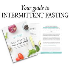 Intro Guide to Intermittent Fasting and Meal Plan  Want to get started with Intermittent Fasting right away? We’ve put together a FREE Guide that breaks it down. Plus BONUS FASTer Way recipes! Intermittent Fasting Guide, Fasting Guide, Faster Way To Fat Loss, Marketing Solution, Belly Fat Loss, Fitness Nutrition