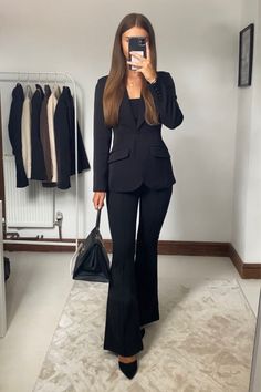 Business Formal Outfit, Outfit Formal Mujer, Interview Outfits Women, Blazer Outfits For Women