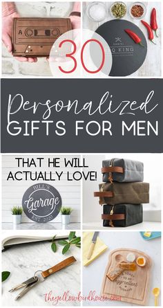 the top ten gifts for men that he will actually love