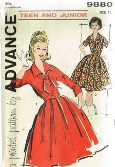 1950 Fashion, Sewing Vintage, Shirtwaist Dress, Rockabilly Style, Rockabilly Dress, Rockabilly Fashion, Dress Sewing Pattern, Dress Sewing, 1950s Fashion