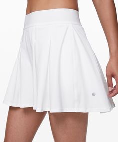 Lululemon Tennis Skirt, Yoga Skirt, Tennis Outfits, Lululemon Skirt, Tennis Skirt Outfit, White Tennis Skirt, High Rise Skirt, Athletic Skirt, Outfit Collage