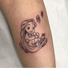 Disney Tangled Tattoo, Disney Characters Tattoos, Princess Tattoos, Maching Tattoos, Castle Tattoo, Disney Princess Tattoo, The Fairest Of Them All