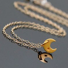 "Crescent MOON Necklace, 24K Gold Vermeil and Gold Filled, Tiny Moon Gold Necklace, Luna Necklace."     Etsy shop>>>  AlexisKJewels      Modern Simple Luxuries for Everyday Wear. Handmade Crescent Charm Necklaces As Gift, Handmade Crescent Charm Necklace For Gift, Gift Moon Charm Half Moon Necklace, Gift Moon Charm Necklace In Half Moon Shape, Half Moon Charm Necklace For Gift, Half Moon Charm Necklace For Gifts, Half Moon Charm Necklace, Moon Gold Necklace, Luna Necklace