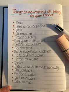 Daily List, Bored Jar, Bullet Journal Ideas Templates, Journal Inspiration Writing, Bullet Journal Mood Tracker Ideas, Bulletin Journal Ideas, What To Do When Bored, Sleepover Things To Do, Self Care Bullet Journal