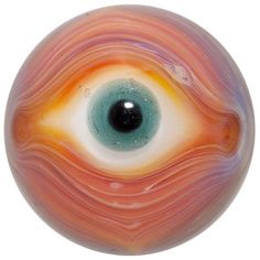 an eyeball is shown on a white background