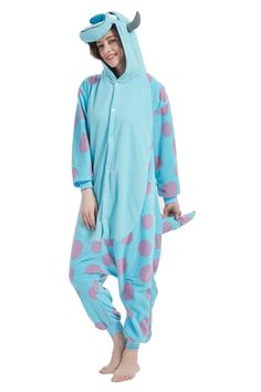 PRICES MAY VARY. MATERIAL: This animal adult pajamas are made of 100% Polar Fleece. It will keep you warm and soft on your skin. OCCASION FIT FOR: This onesie pajamas costume fits for any occasions, and it is perfect for Halloween Dress-ups, Parties, Cosplay, Halloween Trick or Treat Events. It is also perfect for casual wear, recreation, entertainment, and birthday gift. EASY-TO-WEAR: Design with large pockets and buttons to make this piece easy to put on and take off. The special carton design Cosplay Costumes For Men, Pajama Costume, Animal Onesie, Cute Group Halloween Costumes, Adult Pajamas, Onesie Pajamas, One Piece Pajamas, Group Halloween Costumes, Polar Fleece