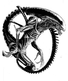 Alien Xenomorph Tattoo, Alien Tattoo Xenomorph