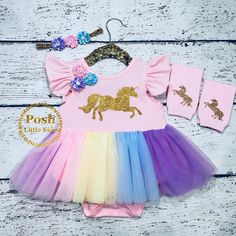 Unicorn Birthday Outfit, Unicorn headband, Unicorn Birthday tutu set, Unicorn Romper, Rainbow unicorn set, Unicorn Girls Costume Pink Unicorn Print Tutu Dress For Birthday, Pink Unicorn Print Tutu Dress For Summer, Pink Tutu Dress With Unicorn Print For Birthday, Pink Tutu Dress With Unicorn Print For Summer, Cute Unicorn Print Tutu Dress For Birthdays, Cute Unicorn Print Tutu Dress For Birthday, Cute Tutu Dress With Unicorn Print For Birthday, Pink Playful Unicorn Print Tutu Dress, Pink Playful Tutu Dress With Unicorn Print