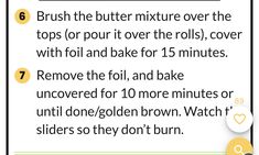 the instructions for how to bake cookies