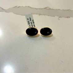 Sterling Silver 925 Oval Black Onyx Earrings, 18x13 Oval Black Onyx, Bezel Set With Posts And Ear-Nuts, New With Tags. Black Onyx Earrings, Onyx Earrings, Oval Earring, Bezel Setting, Black Onyx, Silver 925, Black Silver, Nuts, Onyx