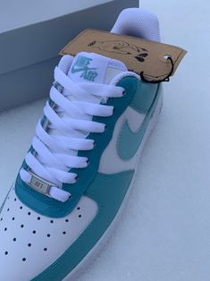 Icy Blue Custom Hand Painted Nike Air Force 1 Shoes Sneakers Women Men Unisex Blue - Etsy Painted Nike Air Force, Shoes Sneakers Women, Air Force 1 Shoes, Painted Nikes, Air Forces, Hand Painted Shoes, Sneakers Women, Icy Blue, Custom Hand Painted