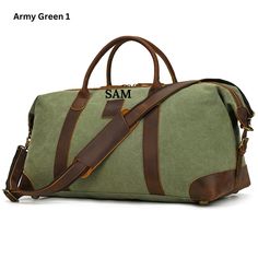 Large Leather Canvas Travel Bag Vintage Cool Crumpled Travel Handbags Waterproof bag Luggage bag Crossbody Duffle Bag For Men Army Green Main Features: Material Quality: 🌟 Main Material:  Genuine Leather 🐄 🌟 Lining Material: Canvas & Leather Design: 👜 Bag Types: Men Leather Canvas Travel Bag, Hand Duffle Bag, Luggage Bag 🧳 🌈 Colors Available: Light Brown 1, Light Brown 2, Army Green 1, Army Green 2 Dimensions & Weight: 📏 Size: L=55CM, H=30CM, W=3CM 📐 ⚖ Weight: 1.25kg  Capacity: 📱 Cell P Green Rectangular Gym Bag For Overnight Trips, Rectangular Green Gym Bag For Overnight Trips, Large Capacity Satchel Weekender Bag For Outdoor, Large Capacity Weekender Satchel For Outdoors, Outdoor Large Capacity Satchel Weekender Bag, Practical Green Rectangular Duffle Bag, Large Capacity Weekender Bag For Outdoor, Green Duffle Bag With Luggage Sleeve For Outdoor, Green Duffle Bag With Luggage Sleeve For Overnight Trips