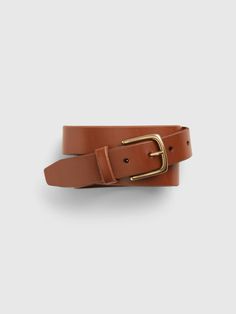 Leather Belt | Gap Belt Aesthetic, Genuine Leather Belt, Aesthetic Outfit, Metal Buckles, Smooth Leather, Leather Belt, Gap, Genuine Leather, Buckle