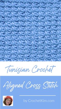 an afghan crochet stitch pattern with the text,