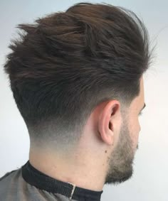 Long Fade Haircut, Taper Fade Haircut, Mens Hairstyles Thick Hair, Tapered Haircut, Taper Fade