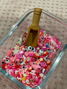 "New \"Pink confetti!\" This comes with string But how does it work?? -pick out how many scoops you want -when it arrives you can place the beads on the string and make yourself a very pretty and easy bracelet! 🫶💖 If you have any questions please let me know!⭐️🌈🐆" Fun Pink Craft Supplies For Gifts, Playful Pink Craft Supplies For Gift Making, Fun Pink Craft Supplies For Crafting, Pink Fun Craft Supplies, Playful Pink Craft Supplies For Crafting, Fun Pink Craft Supplies, Playful Handmade Craft Supplies For Party Favors, Handmade Pink Craft Supplies For Party Favors, Pink Handmade Craft Supplies For Party Favors