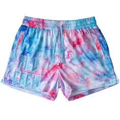 Hand Dyed Acid Wash Bottoms For Summer, Acid Wash Relaxed Fit Shorts For Summer, Hand Dyed Cotton Bottoms For Summer, Summer Multicolor Hand Dyed Bottoms, Hand Dyed Cotton Summer Bottoms, Hand Dyed Multicolor Summer Bottoms, Tie Dye Beach Shorts For Summer, Casual Tie Dye Shorts, Summer Acid Wash Relaxed Fit Shorts