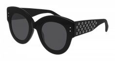 Shop the perfect pair of fashionable Azzedine AlaÏa AA0028S Sunglasses that complement your unique personality and style. Shop now with Free Shipping. Casual Mirrored Cat Eye Sunglasses For Evening, Casual Evening Cat Eye Sunglasses With Mirrored Lenses, Casual Cat Eye Sunglasses With Mirrored Lenses For Evening, Designer Sunglasses For Summer Beach, Designer Sunglasses For Beach In Summer, Designer Summer Beach Sunglasses, Modern Black Sunglasses For Fashion, Luxury Cat Eye Sunglasses For Spring, Modern Black Sunglasses