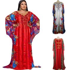 Trendy Fashion Women Oversize Kaftan African Dashiki Batwing Dresses Evening Party Gown Wedding, Fashion Women's Dresses Batwing Dress, African Dashiki, Evening Party Gowns, Party Gown, Gown Wedding, Wedding Fashion, Dresses Evening, Trendy Fashion Women, Evening Party