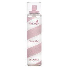 Pink Sugar 8.0 oz Body Mist. Pink Sugar has top notes of bergamot, Sicilian orange, and a green nuance of fig leaves. In the heart, a thin lily-of-the-valley note enjoys the company of licorice blossom and red fruits. The gourmand drydown is composed of vanilla, caramel, woodsy and musky notes. Made in Italy Pink Sugar 8.0 oz Body Mist. Pink Sugar has top notes of bergamot, Sicilian orange, and a green nuance of fig leaves. In the heart, a thin lily-of-the-valley note enjoys the company of licor Pink Sugar Perfume, Ballerina Aesthetic, Linda Davis, Womens Body, Dream Wishlist, Bday Wishlist, Sugar Love, Vanilla Caramel, Pink Perfume