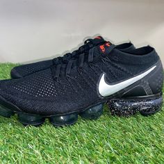 Nike Air Vapormax Fk Gator Ispa Black Silver Shoes Ar8557-001 Mens Size New Silver Running Shoes With Air Cushioning For Streetwear, Casual Silver Sneakers With Air Max Cushioning, Silver Synthetic Sneakers With Air Max Cushioning, Nike Silver Running Shoes With Air Cushioning, Silver Breathable Running Shoes With Round Toe, Silver Nike Sneakers With Breathable Material, Nike Silver Breathable Sneakers, Silver Lace-up Running Shoes With Air Max Cushioning, Breathable Silver Synthetic Sneakers