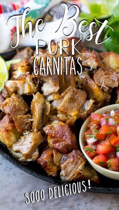 the best pork carnitass are so delicious and easy to make