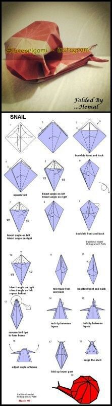 the instructions for how to make an origami hat