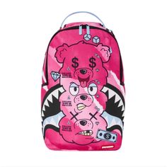 Pretty Backpacks, Spray Ground, Stylish School Bags, Gym Tote, Shoe Holders, Cold Weather Gear, Girly Bags, Pink Panthers, Cute Backpacks