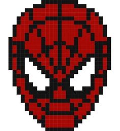 the face of deadpool is made out of pixels