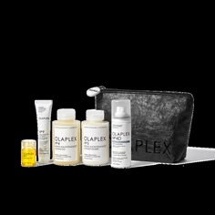 THE CARRY-ON KIT Bonding Oil, Toning Shampoo, Fresh Hair, Holiday Gift Sets, Brittle Hair, Apricot Kernel Oil, Chic Bags, Hair Serum, Travel Kits