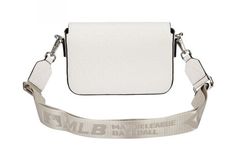 Mlb Ny 32BGPB111-50I White Crossbody Bag With Logo Strap, White Rectangular Shoulder Bag With Embossed Logo, White Shoulder Bag With Logo Strap For Everyday, Everyday White Shoulder Bag With Logo Strap, Luxury White Shoulder Bag With Embossed Logo, Classic Bags With Logo Strap For Daily Use, White Bag With Logo Strap For Everyday Use, White Bags With Logo Strap For Everyday Use, White Shoulder Bag With Embossed Logo For Travel