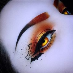 Holloween Makeup, Drag Make-up, Eye Makeup Looks, Theatrical Makeup, Halloween Makeup Inspiration, Halloween Eyes