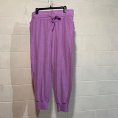 Free People Movement Women Radiant Jogger Purple Comfy Terry Loungewear Athletic Brand New With Tags Sold Out At Fp So Soft And Comfortable, These Slouchy Joggers Are Featured In A Terry Design With Fitted Cuffs And A Drawstring Waistband. Slant Hip Pockets Ribbed Accents Back Pocket Pull-On Style Fp Movement Machine Wash Cold Import Msrp $98 Have A Question? Please Do Not Hesitate To Ask. All Items Ship From Smoke Free And Pet Free Home. All Offers Will Be Reviewed And Responded To. Thanks For Purple Athleisure Sweatpants With Elastic Waistband, Purple Relaxed Fit Sporty Sweatpants, Sporty Moisture-wicking Purple Pants, Purple Compressive Sporty Yoga Pants, Sporty Purple Cotton Joggers, Free People Pants, Free People Movement, Fp Movement, Drawstring Waistband