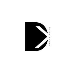 a black and white logo with the letter k