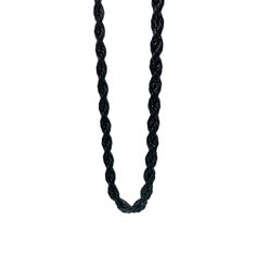 This black stainless steel rope chain is the epitome of suave style. Wrap it around your neck; feel the strength, exude the spiffy charm. Crafted for the modern man who knows the power of a striking accessory. This chain isn't just about looking good; it's about feeling strong, sharp, and savvy. When it comes to men’s necklaces, stainless steel brings strength, shine, and street cred to the table. Stainless Steel necklaces interlock metal rings, discs, or beads in badass textures perfect for the Black Rope Chain Necklace As Gift, Black Stainless Steel Cable Chain Necklace, Elegant Black Rope Chain Necklace, Black Rope Chain Necklace For Gift, Rope Chain Necklace, Pearl Choker Necklace, Pearl Choker, Angkor, Black Stainless Steel