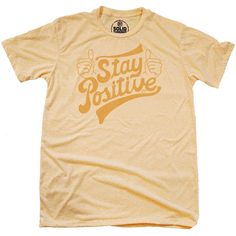 Vintage Shirt Design, Tan T Shirt, Trendy Shirt Designs, Mens Graphic T, Shirt Design Inspiration, Stay Positive, Trending Tshirts, Retro Tshirt, Staying Positive